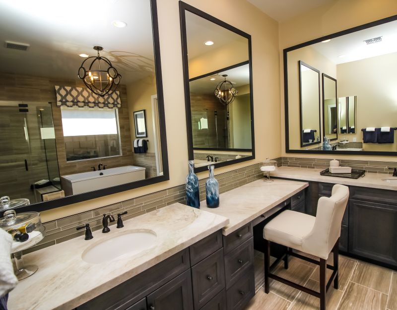 Mirror and Vanity Area
